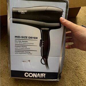 Conair Mid-Size Hair Dryer - Black